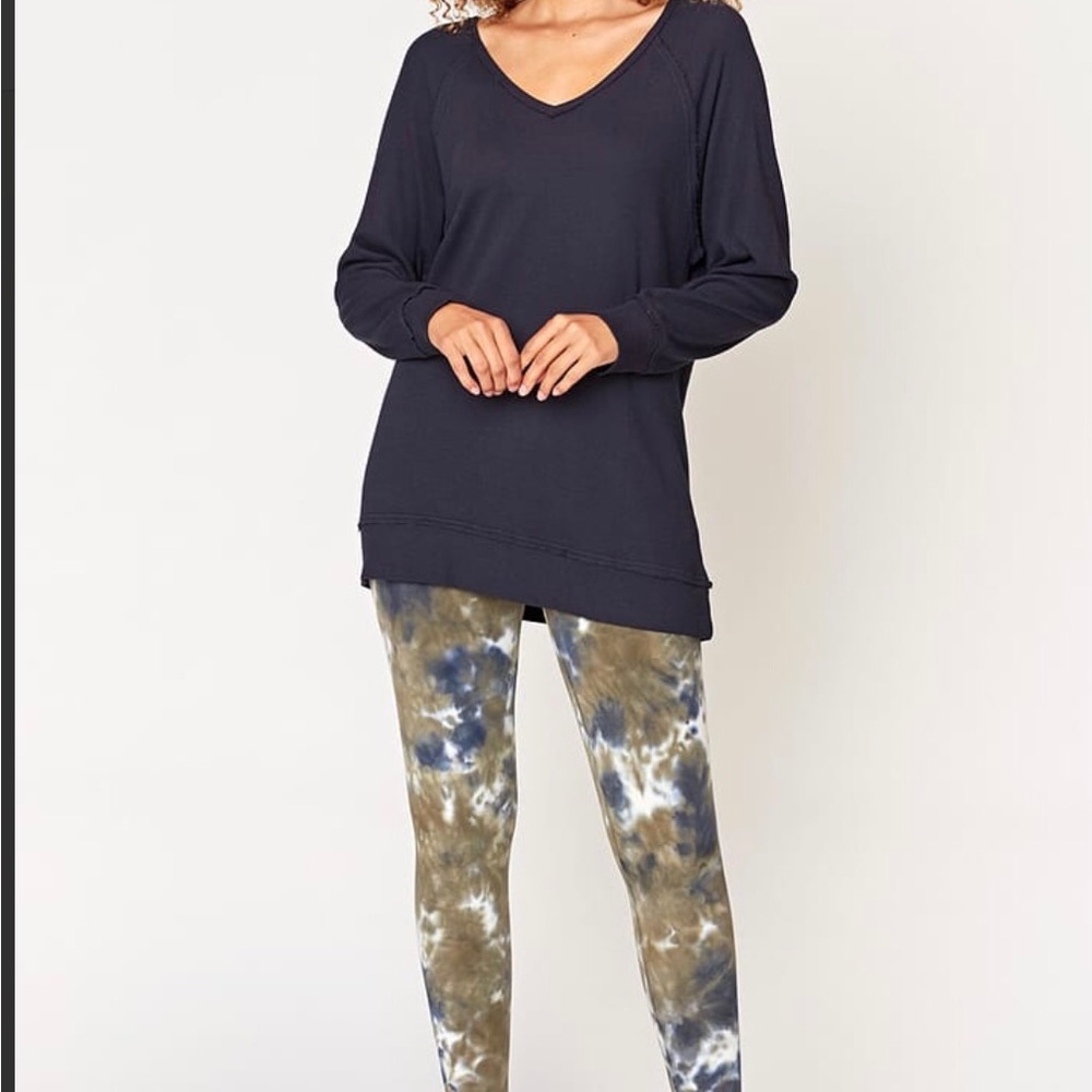XCVI Navy blue Jensen pullover